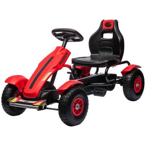 Homcom kinder pedal kart - homcom, go