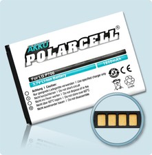 PolarCell LG BL-44JH EAC61839001 1800mAh Hochleistungs-Akku Batterie Accu Acku
