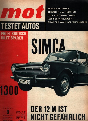 Zeitschrift mot auto journal - zeitschrift,