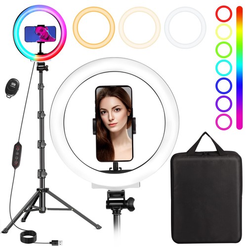 Ringlicht mit stativ zoll - ringlicht,