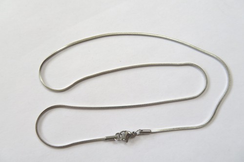 Edelstahl schlangenkette 5 - edelstahl, 1,5