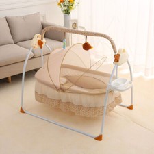 Electric Baby Crib Cradle