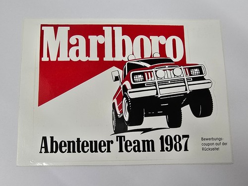 Marlboro abenteuer team 1987 - marlboro,