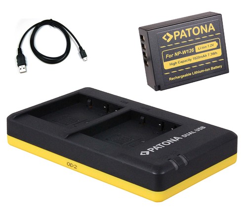 Patona akku dual ladegerät - akku, dual-ladegerät