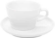 Kahla FIVE SENSES 6 x Cappuccino Tasse 0,25 Liter ohne Untertasse Neu Weiß