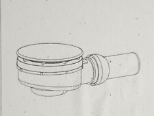 Dallmer ORIO 60  Duschwannenablauf für Duschtassen mit 90mm Ablaufloch 160324