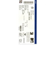 Johannis Oerding Konzertkarte