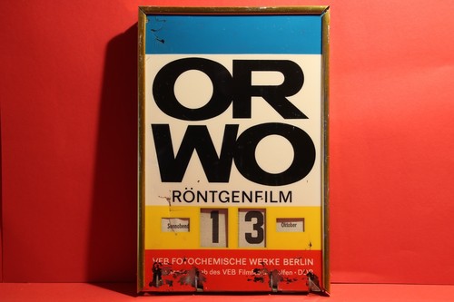 Vintage orwo röntgenfilm - vintage,