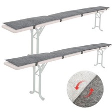 2x FILZ Bierbank Auflage zum