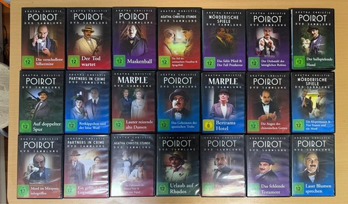 Agatha christie poirot dvd - christie,