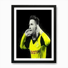Marco Reus Kunstdruck gerahmt