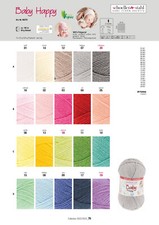 Schoeller & Stahl Baby Happy 50g 100% Polyacryl Vegan Babywolle Stricken Häckeln