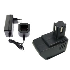 2in1 Set: Ni-MH Akku 9,6V