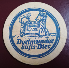 Bierdeckel Brauerei Dortmunder Stifts Bier Dortmund