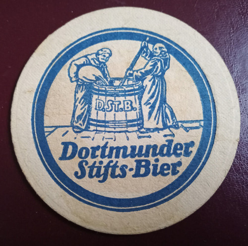 Bierdeckel brauerei dortmunder - brauerei,
