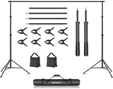 NEEWER Hintergrundsystem Studio Hintergrund Stativ Hintergrund Ständer 