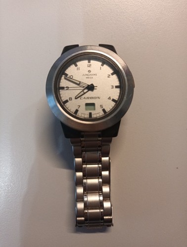 Junghans mega carbon funkuhr - mega,