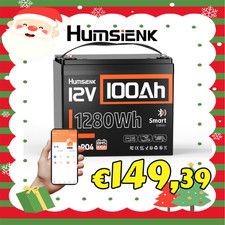 HumSienk 12V 100Ah Lithium