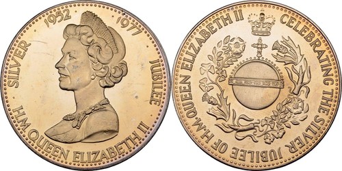 Großbritannien medaille 1977 - medaille,