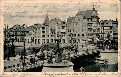 Gruss aus königsberg - ak,