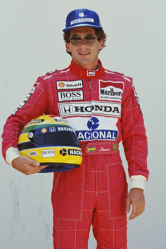 Ayrton senna aus brasilien - senna, von