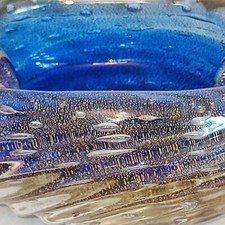 Muranoglas Schale CORDONATO