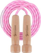 Springseil für Erwachsene, Traditionelles Verstellbares Baumwoll Seil, Sport