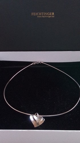 Doppelherz collier mit - doppelherz-collier,