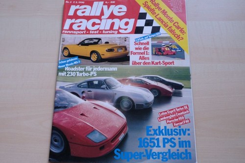 Rallye racing 1990 - rallye,