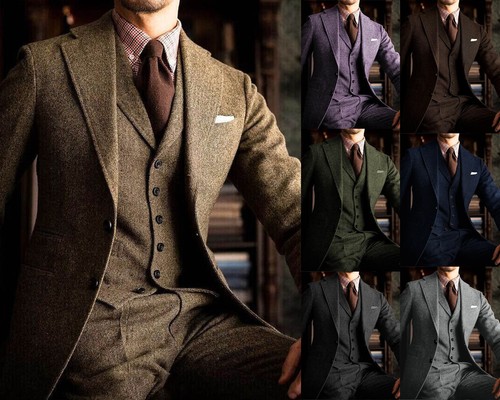 Herren dünner tweed - dünner, anzug
