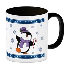 Tanzender Winter Pinguin