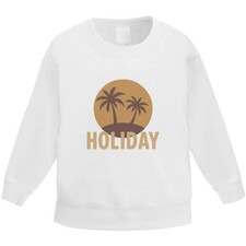 "Holiday Island Paradise" Kinder Sweatshirt / Pullover / Pulli (KW056525)