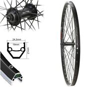 Vorderrad 26" MTB Shimano Nabe  Schnellspanner Laufrad Hohlkammer schwarz geöst