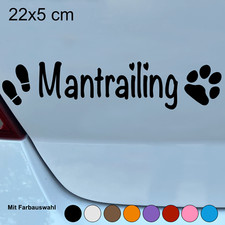 Autoaufkleber Mantrailing