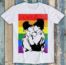 Banksy LGBT Pride Gay Rainbow