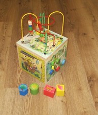 Beluga Janosch Motorikwürfel Panama Abenteuer Würfel ab 1 Jahr Holzspielzeug