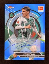Topps 2022-23 Bundesliga Finest Jens Stage Auto /65 Werder Bremen