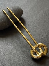 Elegante Haarnadel Goldfarben