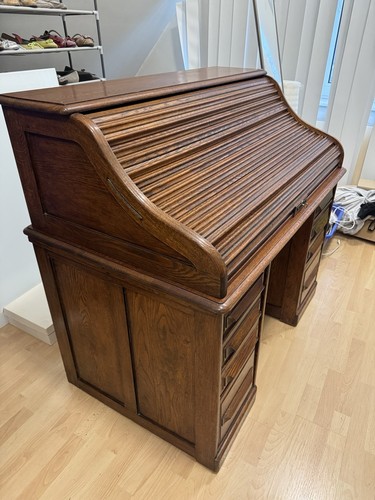 Antiker englischer rolltop - antiker,