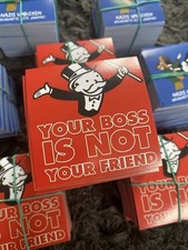 25 Stück - Your Boss is Not Your Friend Aufkleber 161 AFA Sticker Antifa