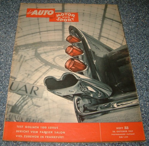 Ams 1957 goliath 1100 - ams, 22/1957