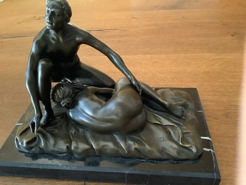 Erotische bronzeskulptur - erotische,