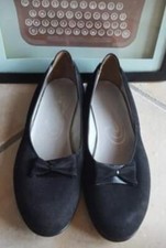 50er Jahre Ballerinas / Vintage-Schuhe