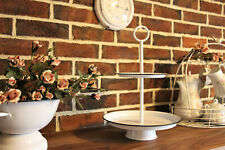 2er Etagere Emailleoptik