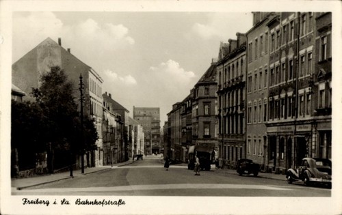 Freiberg sachsen - ak,