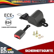 Sicherheitsgurt E24 Beckengurt 2 Punkt Statik Stapler Bus LKW Auto Pkw TÜV ⩞