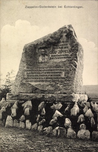Echterdingen auf den - ak,
