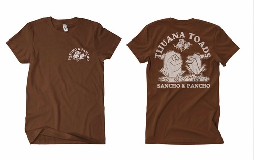 Tijuana toads shirt braun m3 - tijuana,