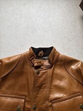 Schöne Belstaff Panther Leder Jacke Cognac Braun Gr. L KP 1,500 EUR