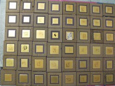 10 STÜCK ALTE KERAMIK CPUs*AM486DX*GOLDSUCHER*SCHROTT*GOLDPINS*PROZESSOREN